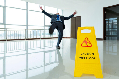 how long can a slip and fall case take